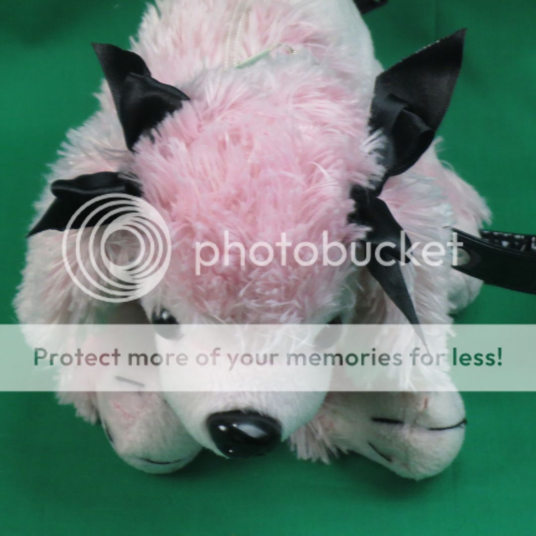 stuffed dog purse